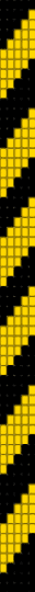 caution tape belt - black,yellow