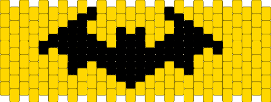 Kandi Cuff - Batman - yellow