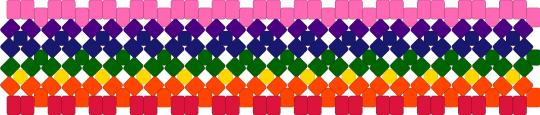 Rainbow rotator - red,purple