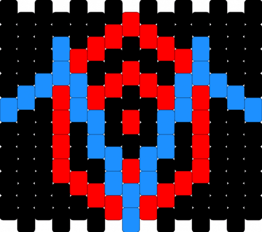 Vox Tech logo - red,light blue