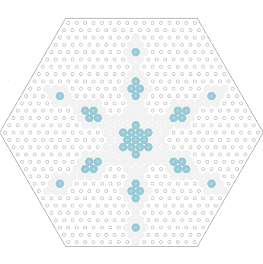 Snowflake - white