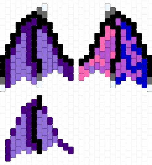 Wings - purple