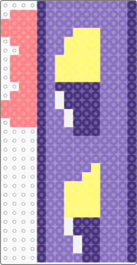Jax bookmark - blue, purple