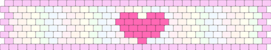 ♡Heart cuff♡🥰 - pink,white