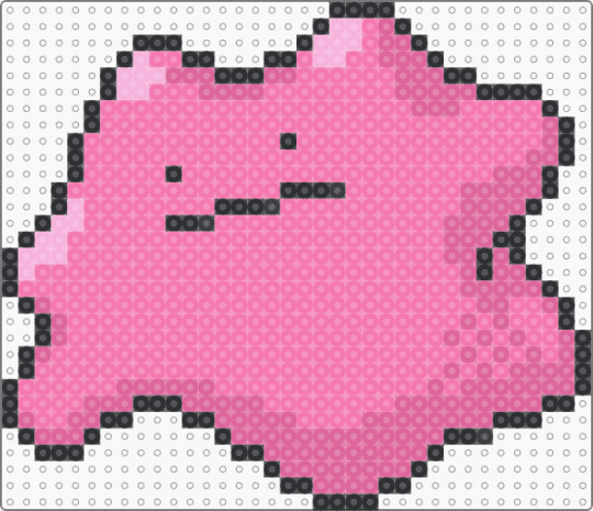 Ditto (GSC Revamp) - character, ditto, game boy, gaming, nintendo, pink, pokemon, revamp, video games