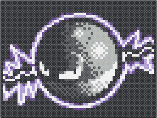 Ace Voltorb - black,gray,beige,character,voltorb,pokemon,asexual,pride,pride month,video games,gaming