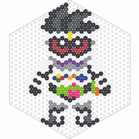 Kamen Rider Gemn Level 1 - white,gray,green,character,kamen rider,exaid,gemn,chibi,toku,video games,superhero