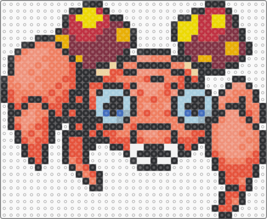 Paras (GSC Revamp) - red,orange,brown,character,paras,pokemon,revamp,nintendo,game boy,gaming,video games