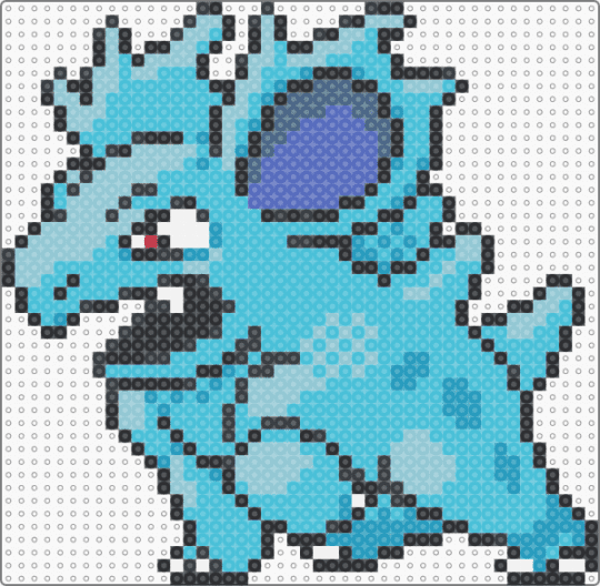 Nidorina (GSC Revamp) - light blue,character,nidorina,pokemon,revamp,nintendo,game boy,video games,gaming