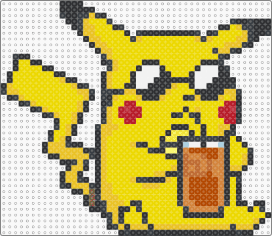 Pikachu Iced Tea - yellow,cotdicetea,character,pikachu,summer,nintendo,pokemon,video games,gaming