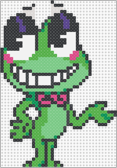 Ribbit - green,teal,character,ribbit,tadc,theamazingdigitalcircus,amazing,digital,circus