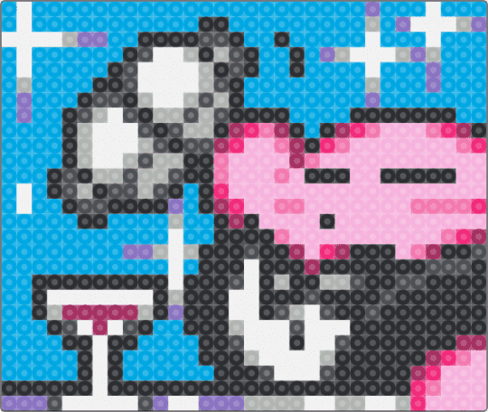 Kirby Mix - light blue,pink,character,kirby,kirby superstar,mix,cute,nintendo,video games,gaming