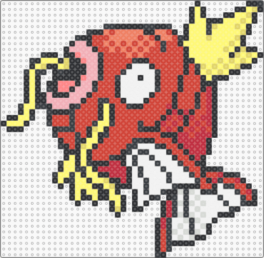 Magikarp (GSC Revamp) - character, game boy, gaming, magikarp, nintendo, pokemon, red, revamp, video games, yellow