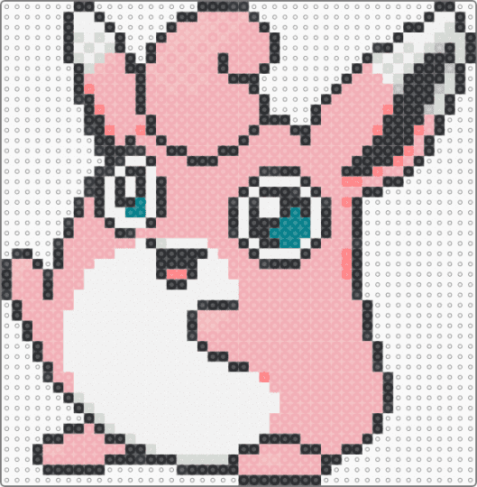 Wigglytuff (GSC Revamp) - beige,character,wigglytuff,pokemon,revamp,nintendo,game boy,video games,gaming