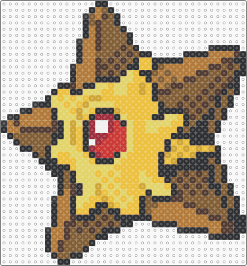 Staryu (GSC Revamp) - character, game boy, gaming, nintendo, pokemon, revamp, staryu, tan, video games, yellow