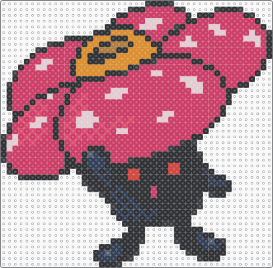 Vileplume (GSC Revamp) - pink,character,vileplume,pokemon,revamp,nintendo,game boy,video games,gaming