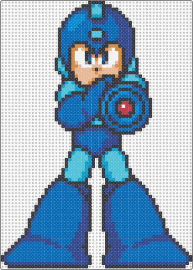 Mega Man (6) - blue,character,mega man,megaman,retro,nostalgia,video games,gaming