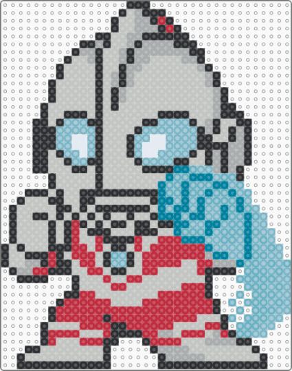 Ultraman Rising - beige,light blue,character,ultraman,ultra,ultraman rising,rising,toku,superhero,netflix