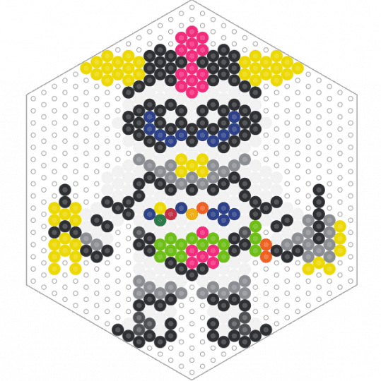 Kamen Rider Lazer Level 1 - white,yellow,pink,gray,character,kamen rider,exaid,lazer,chibi,toku,superhero,video games