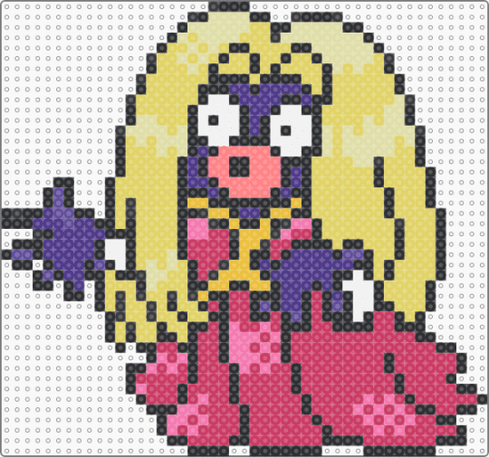 Jynx (GSC Revamp) - character, game boy, gaming, jynx, nintendo, pink, pokemon, revamp, video games, yellow