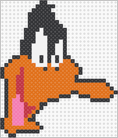 Daffy Duck - cartoon, character, daffy duck, looney toons, looney tunes, nostalgia, orange