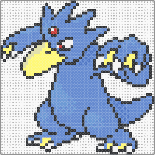 Golduck (GSC Revamp) - blue,character,golduck,pokemon,revamp,nintendo,game boy,video games,gaming