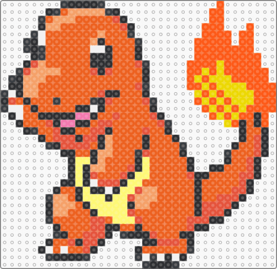 Charmander (GSC Revamp) - orange,character,pokemon,charmander,revamp,nintendo,game boy,video games,gaming