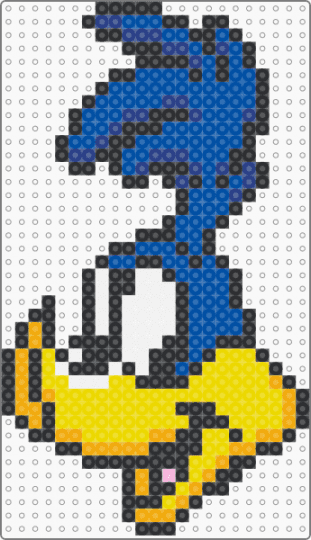 Road Runner - acme, blue, cartoon, character, looney toons, looney tunes, meep, road runner, roadrunner, yellow