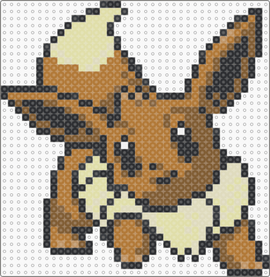 Eevee (GSC Revamp) - character, eevee, game boy, gaming, nintendo, pokemon, revamp, tan, video games