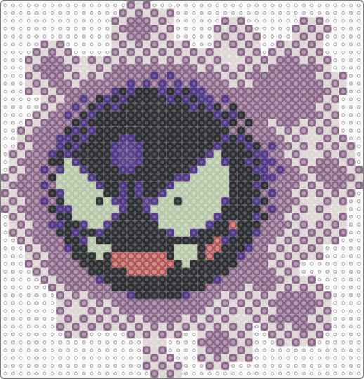 Gastly (GSC Revamp) - beige,pink,character,gastly,pokemon,revamp,nintendo,game boy,video games,gaming