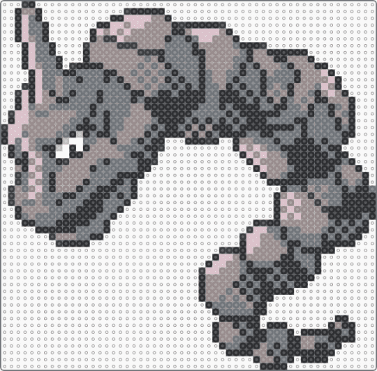 Onix (GSC Revamp) - gray,character,onix,pokemon,revamp,nintendo,game boy,video games,gaming