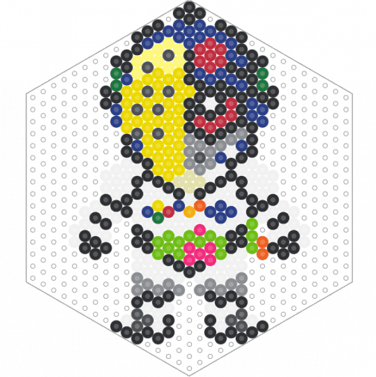Kamen Rider Snipe Level 1 - blue,yellow,gray,character,kamen rider,exaid,snipe,toku,chibi,superhero,video games