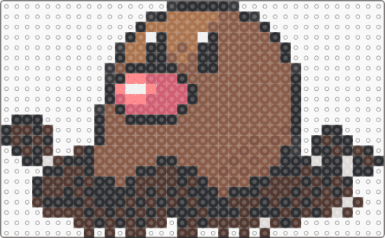 Diglett (GSC Revamp) - brown,tan,character,diglett,pokemon,revamp,nintendo,game boy,video games,gaming