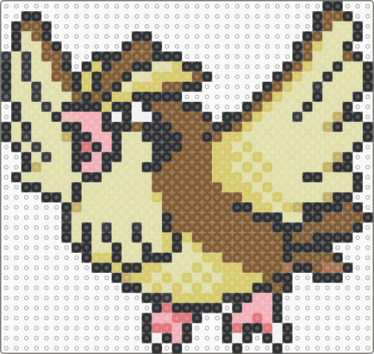 Pidgey (GSC Revamp) - tan,yellow,character,pokemon,pidgey,revamp,game boy,nintendo,video games,gaming