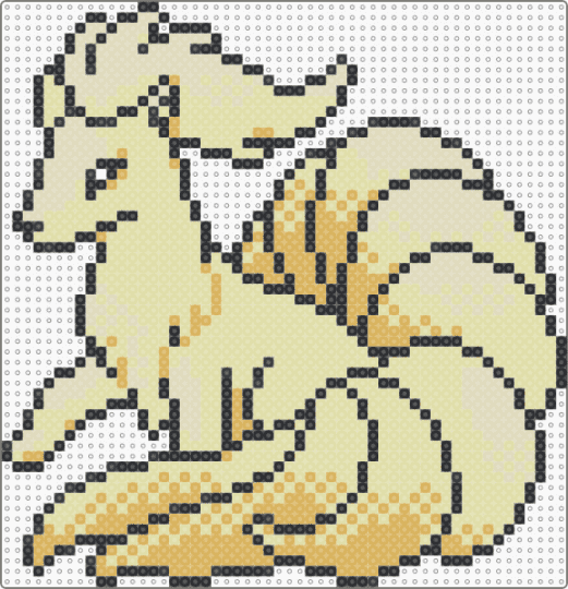 Ninetails (GSC Revamp) - yellow,character,ninetails,pokemon,revamp,nintendo,game boy,video games,gaming