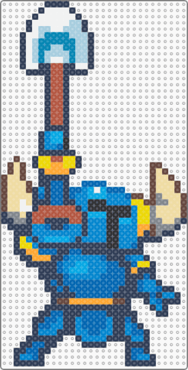 Shovel Knight (Dig) - purple,blue,character,shovel knight,shovel knight dig,shovel,knight,video games,gaming