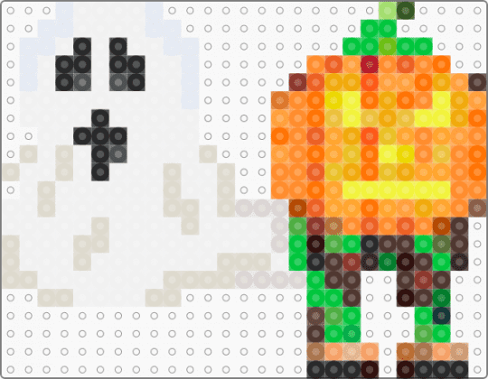 spooky and pumpky sab - white,orange,brown,beige,colorful,steal a brainrot,sab