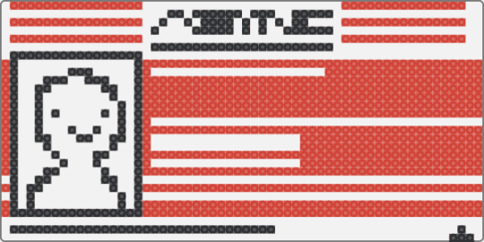 ASYNC name tag - white,red,backrooms,creepypasta,liminal,async,kaneparsons,the backrooms,name tag
