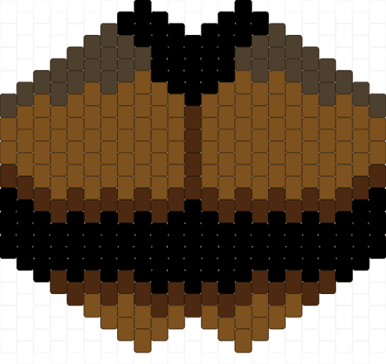 mask - brown,tan