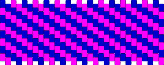 tv girl loop cuff - purple,pink