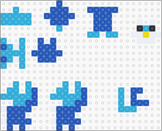 Piplup 3D Pokemon - 3d, blue, light blue, piplup, pokemon