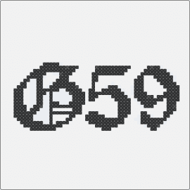 g59 - g59,grey five nine,suicide boys,music,sleek,culture,fan craft,black,white