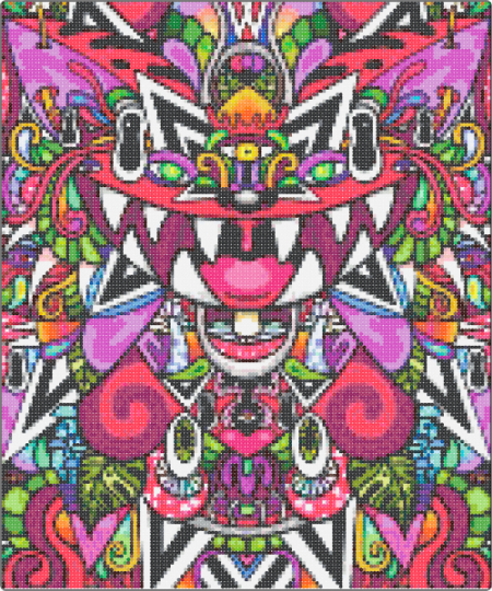 Tcc - red,pink,brown,gray,colorful