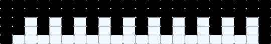 Piano cuff - black,white,piano,ladder stitch