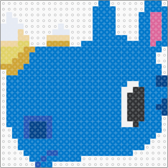 Hornsby (Animal Crossing) - blue