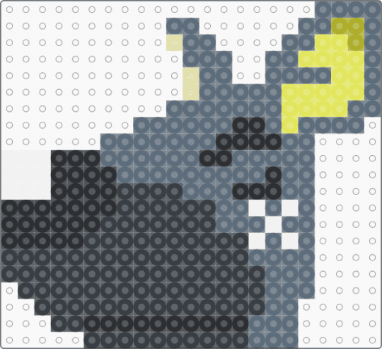 Walt (Animal Crossing) - black,gray