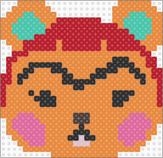 Hazel (Animal Crossing) - orange,red