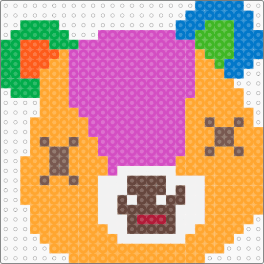 Stitches (Animal Crossing) - pink,orange