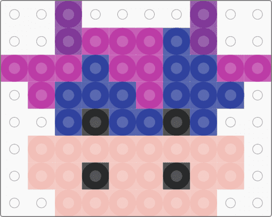 bisexual cow >- - beige,pink