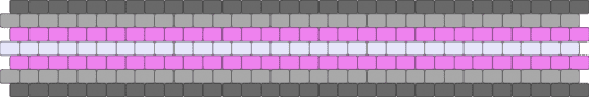 Demigirl *peyote* cuff :) - gray,beige,pink